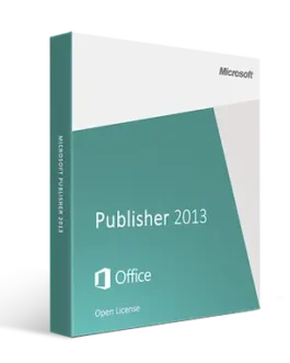 Microsoft Publisher 2013 Open License