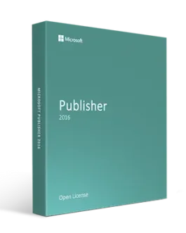 Microsoft Publisher 2016 Open License