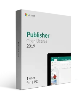 Microsoft Publisher 2019 Open License